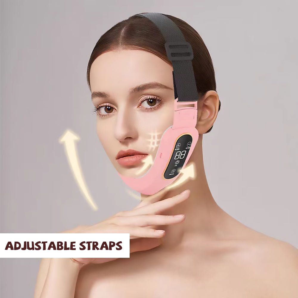 Appareil Lifting Visage – Microcourants + Photon LED (V - Shape V80) - ReveliaBeauty