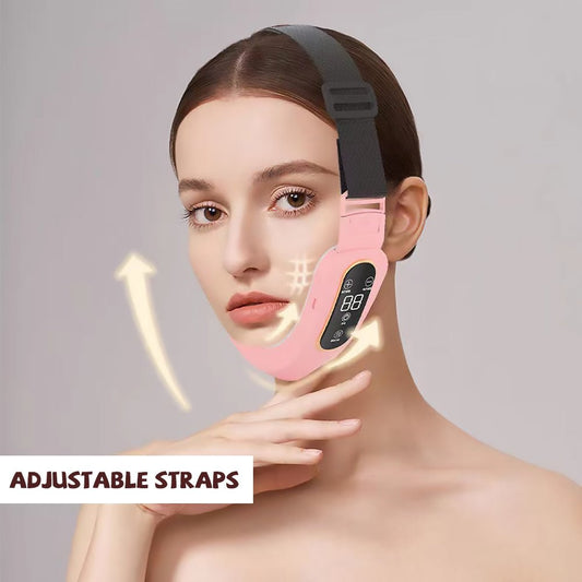 Appareil Lifting Visage – Microcourants + Photon LED (V - Shape V80) - ReveliaBeauty